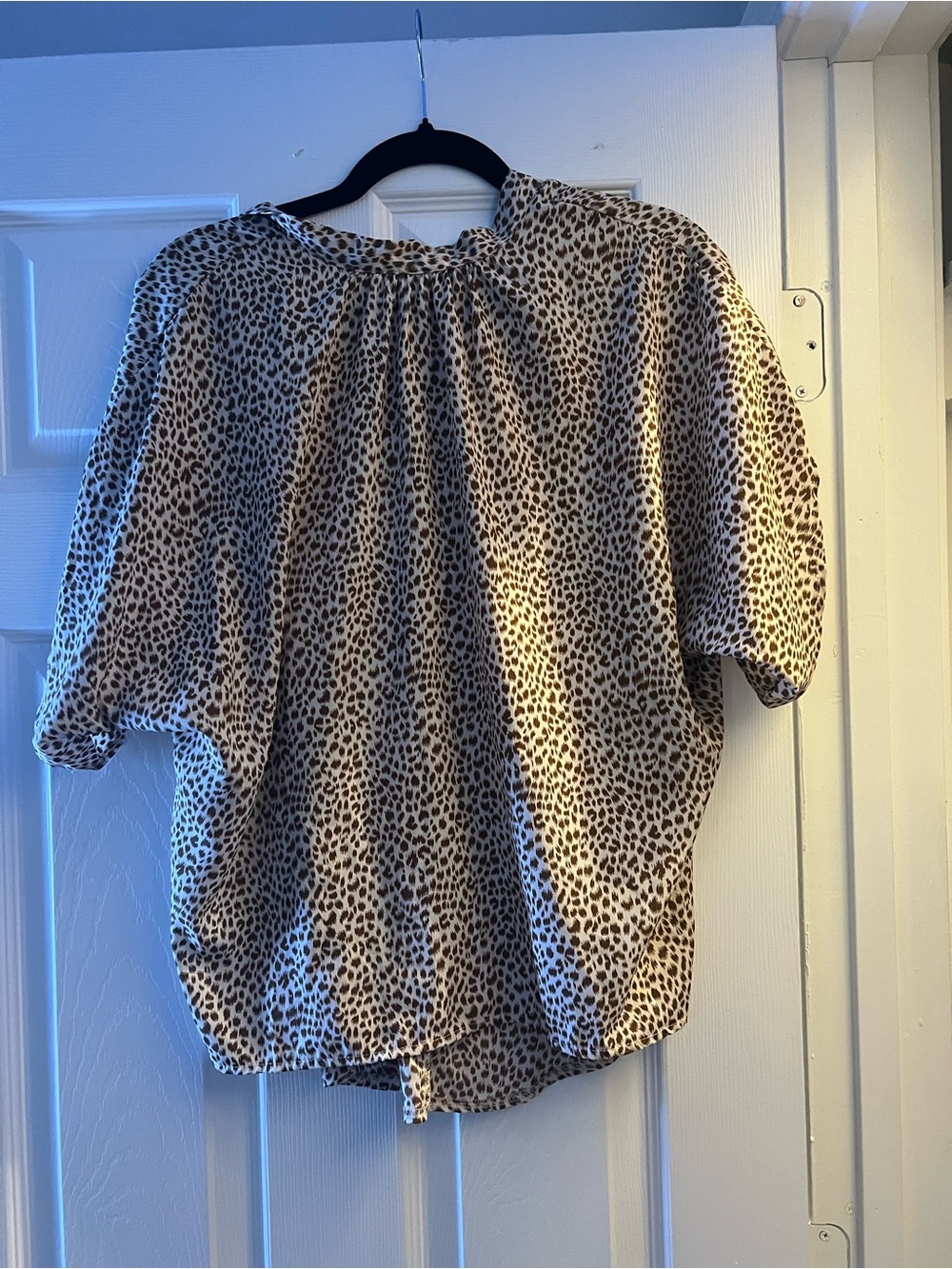 Cheetah Print Blouse